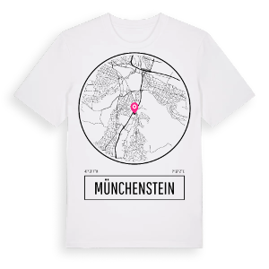 Münchenstein t-shirt – ekologisk bomull t-shirt från Pinshirt