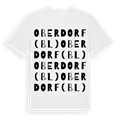 Oberdorf (BL) ordlek t-shirt