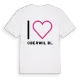 Jag älskar Oberwil BL t-shirt stort tryck