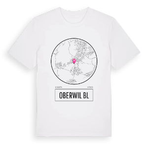 Oberwil BL t-shirt – ekologisk bomull t-shirt från Pinshirt
