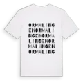 Ormalingen ordlek t-shirt