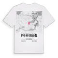 Pfeffingen karta t-shirt
