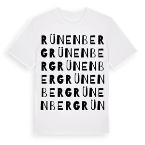 Rünenberg ordlek t-shirt – ekologisk bomull t-shirt från Pinshirt