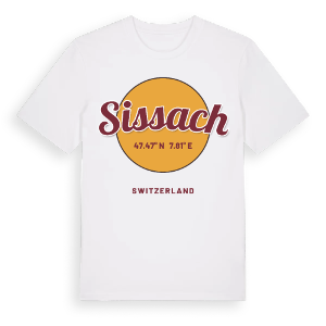 Sissach cirkel t-shirt – ekologisk bomull t-shirt från Pinshirt