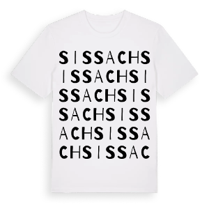 Sissach ordlek t-shirt – ekologisk bomull t-shirt från Pinshirt