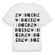 Zwingen ordlek t-shirt