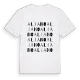 Aliano ordlek t-shirt