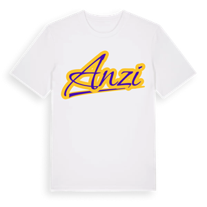 Anzi baseball t-shirt – ekologisk bomull t-shirt från Pinshirt
