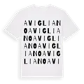 Avigliano ordlek t-shirt