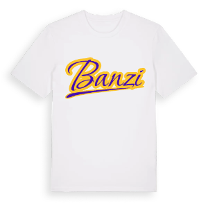 Banzi baseball t-shirt – ekologisk bomull t-shirt från Pinshirt