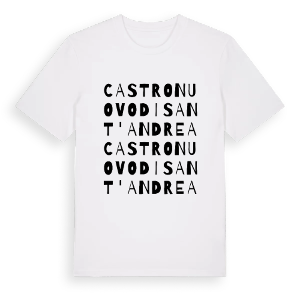 Castronuovo di Sant'Andrea ordlek t-shirt – ekologisk bomull t-shirt från Pinshirt