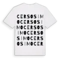 Cersosimo ordlek t-shirt