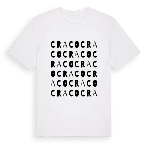 Craco ordlek t-shirt – ekologisk bomull t-shirt från Pinshirt