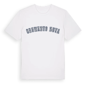 Grumento Nova college t-shirt – ekologisk bomull t-shirt från Pinshirt