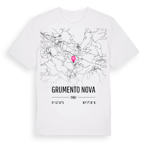 Grumento Nova karta t-shirt – ekologisk bomull t-shirt från Pinshirt