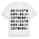 Grumento Nova ordlek t-shirt