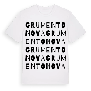 Grumento Nova ordlek t-shirt – ekologisk bomull t-shirt från Pinshirt