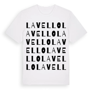 Lavello ordlek t-shirt – ekologisk bomull t-shirt från Pinshirt