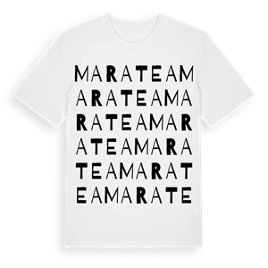 Maratea ordlek t-shirt – ekologisk bomull t-shirt från Pinshirt