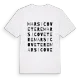 Marsicovetere ordlek t-shirt