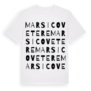 Marsicovetere ordlek t-shirt – ekologisk bomull t-shirt från Pinshirt