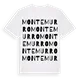 Montemurro ordlek t-shirt