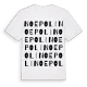 Noepoli ordlek t-shirt