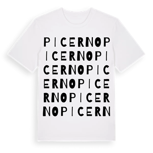 Picerno ordlek t-shirt – ekologisk bomull t-shirt från Pinshirt