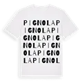Pignola ordlek t-shirt