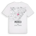 Pisticci karta t-shirt