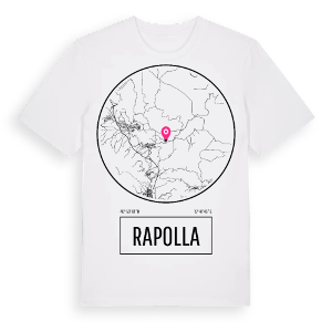 Rapolla t-shirt – ekologisk bomull t-shirt från Pinshirt