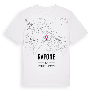 Rapone karta t-shirt – ekologisk bomull t-shirt från Pinshirt