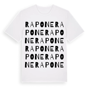 Rapone ordlek t-shirt – ekologisk bomull t-shirt från Pinshirt