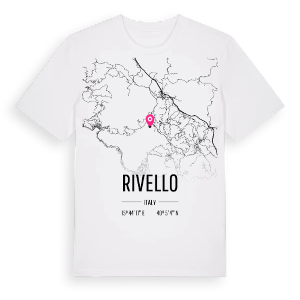 Rivello karta t-shirt – ekologisk bomull t-shirt från Pinshirt