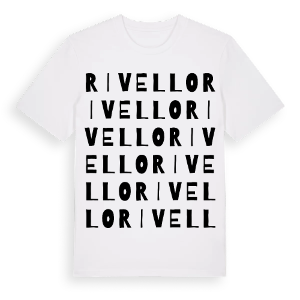 Rivello ordlek t-shirt – ekologisk bomull t-shirt från Pinshirt