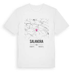 Salandra karta t-shirt – ekologisk bomull t-shirt från Pinshirt