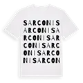Sarconi ordlek t-shirt
