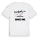 Någon i Scanzano Jonico älskar mig t-shirt