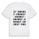 Spinoso ordlek t-shirt
