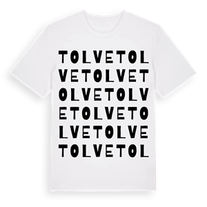 Tolve ordlek t-shirt – ekologisk bomull t-shirt från Pinshirt