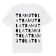 Tramutola ordlek t-shirt
