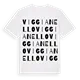 Viggianello ordlek t-shirt
