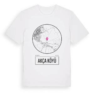 Akça Köyü t-shirt – ekologisk bomull t-shirt från Pinshirt