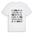 Bağdu Mahallesi ordlek t-shirt