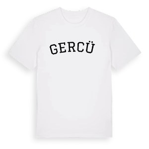 Gercüş böjd t-shirt – ekologisk bomull t-shirt från Pinshirt
