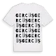 Gercüş ordlek t-shirt