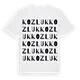 Kozluk ordlek t-shirt