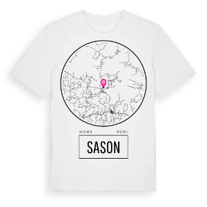 Sason t-shirt – ekologisk bomull t-shirt från Pinshirt