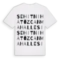 Şehit Nihat Özcan Mahallesi ordlek t-shirt