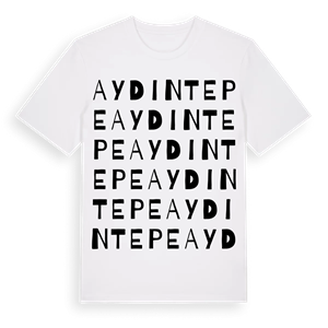 Aydıntepe ordlek t-shirt – ekologisk bomull t-shirt från Pinshirt